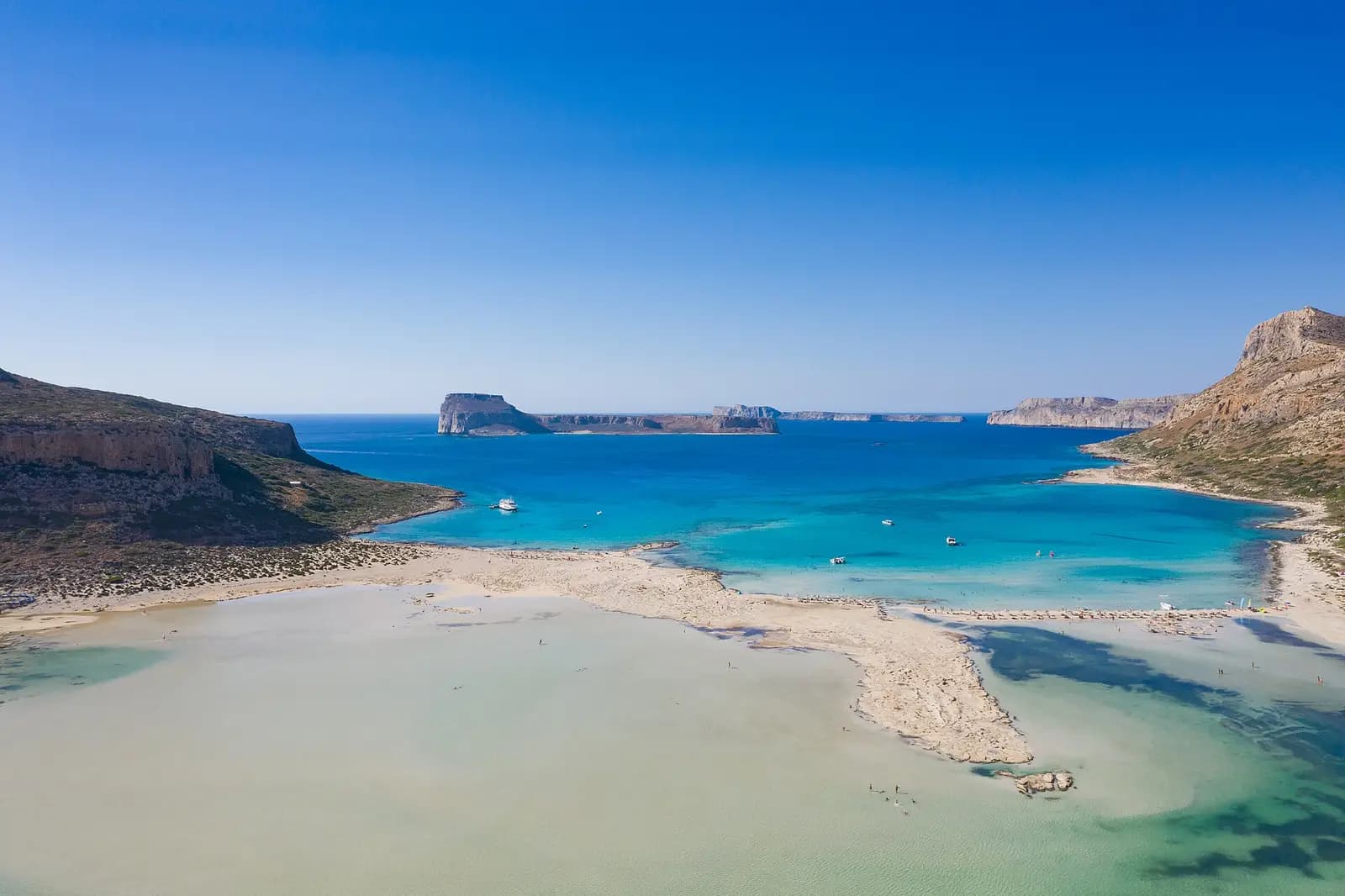 Playa de Balos: laguna turquesa de Creta a la que solo se llega en barco o por un camino de cabras